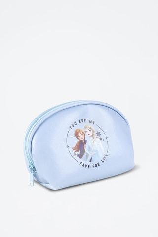 Bolsa de higiene Elsa e Anna Frozen Disney - Azul-celeste