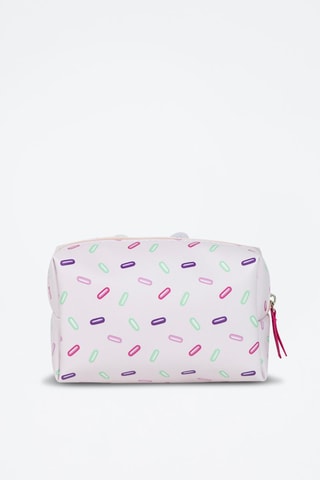 Bolsa de higiene Gabby e a Casa de Bonecas - Branco e rosa