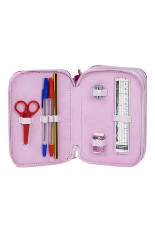 Estojo completo Minnie Disney - 43 peças - Rosa