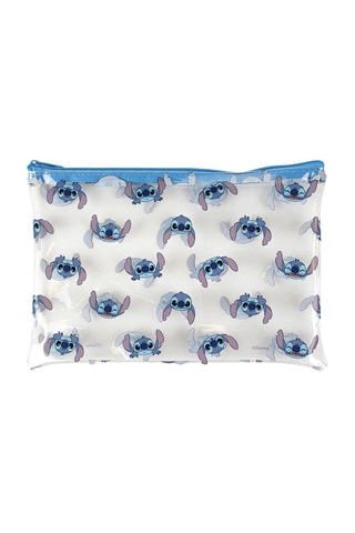 Estojo completo Lilo e Stitch Disney 12 peças - Azul-claro