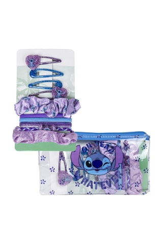 Estojo completo Lilo e Stitch - Disney 10 peças - Azul-escuro