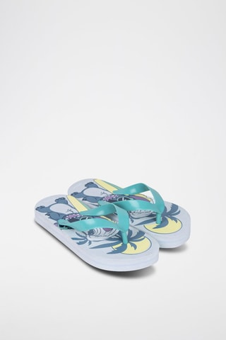Chinelos de dedo Lilo e Stitch Disney Azul
