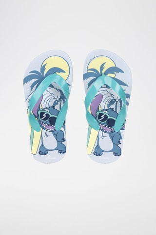 Chinelos de dedo Lilo e Stitch Disney Azul