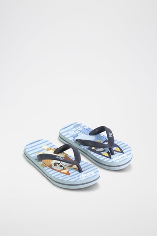 Chinelos de dedo Bluey - Azul