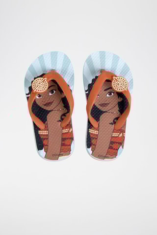 Chinelos de dedo Vaiana Disney - Azul-claro