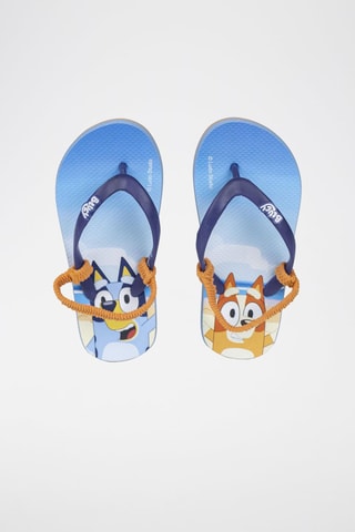Chinelos de dedo Bluey Azul