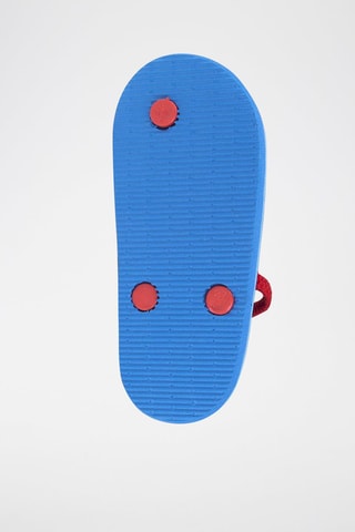 Chinelos Patrulha Pata Vermelho e azul