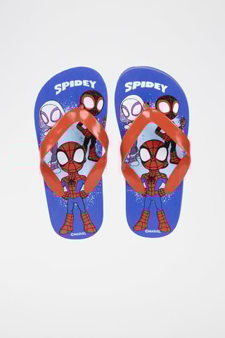 Chinelos de dedo Spidey e os seus amigos extraordinários Marvel - Azul