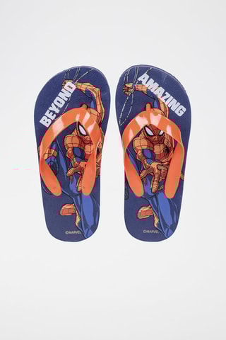 Chinelos de dedo  Homem-Aranha Os Vingadores Marvel Vermelho e azul