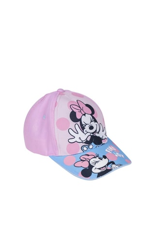 Boné Minnie Disney Rosa e fúcsia