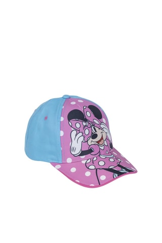 Boné Minnie Disney Fúcsia e turquesa