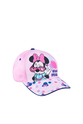 Boné Minnie Disney Rosa e azul