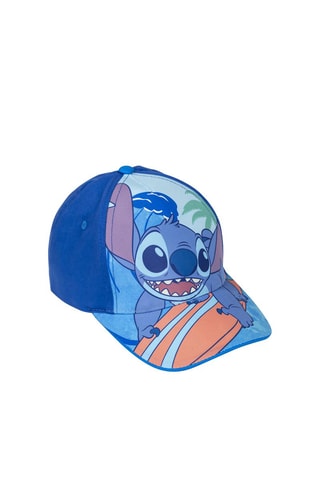 Boné Stitch e Lilo e Stitch Disney Azul