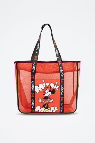 Mala shopper Minnie Disney - Vermelho 
