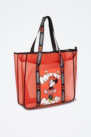 Mala shopper Minnie Disney - Vermelho 