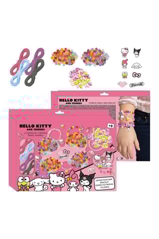 Kit de criação de pulseiras Hello Kitty Sanrio - a partir dos 8 anos 
