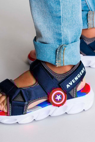 Sandálias Os Vingadores Marvel Azul-marinho