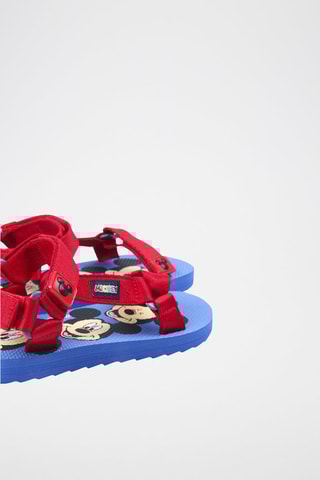 Sandálias Mickey Disney Azul e vermelho