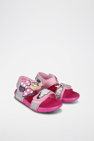 Sandálias Minnie Disney Rosa