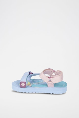 Sandálias Frozen Disney Azul e rosa