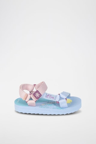 Sandálias Frozen Disney Azul e rosa