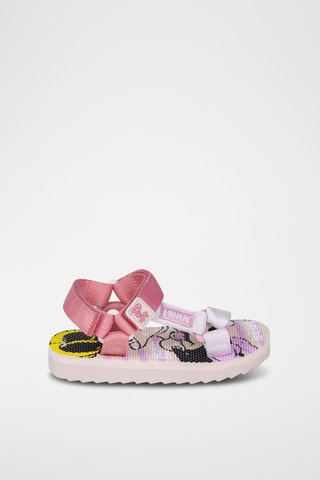 Sandálias Minnie Disney Rosa