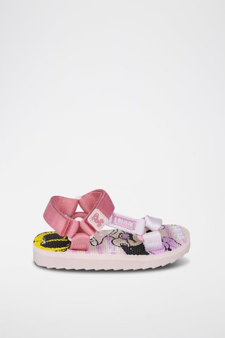 Sandálias Minnie Disney Rosa