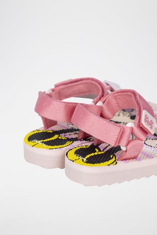 Sandálias Minnie Disney Rosa
