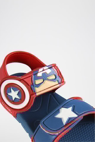Sandálias Os Vingadores Marvel Azul rei e vermelho