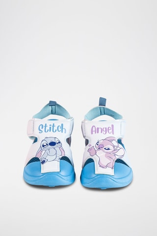 Sandálias Stitch e Angel Lilo e Stitch Disney - Azul-celeste