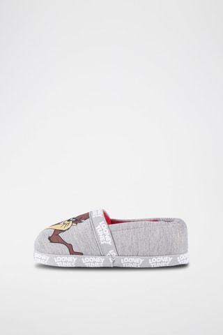 Pantufas Taz Looney Tunes Cinzento-claro mesclado