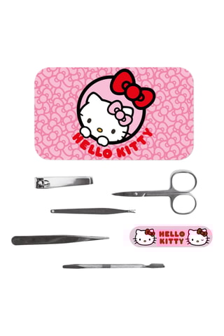 Kit manicure Hello Kitty Sanrio - 6 peças