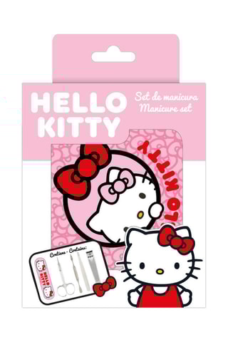 Kit manicure Hello Kitty Sanrio - 6 peças
