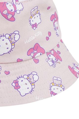 Chapéu à pescador Hello Kitty Sanrio - Rosa