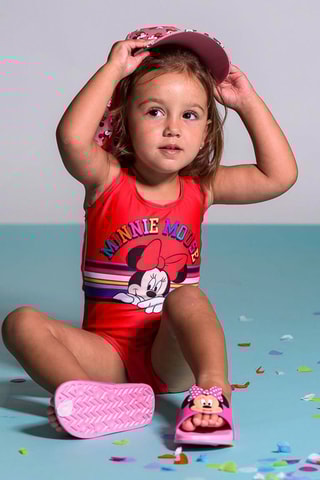 Chinelos Minnie Disney Rosa