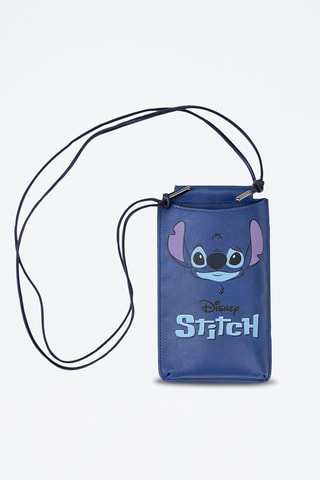 Estojo para telemóvel Stitch Lilo e Stitch Disney - Azul-marinho