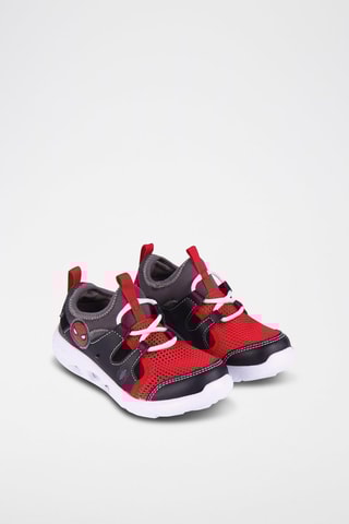 Slip-on Homem-Aranha Os Vingadores Marvel   Preto e vermelho