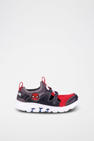 Slip-on Homem-Aranha Os Vingadores Marvel   Preto e vermelho
