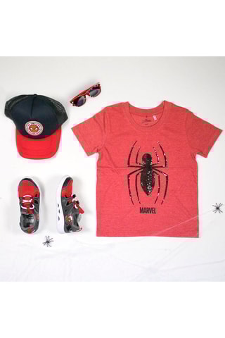 Slip-on Homem-Aranha Os Vingadores Marvel   Preto e vermelho