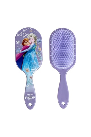 Escova para cabelo Elsa e Anna Frozen Disney - Azul-claro