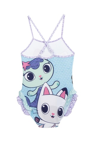 Fato de banho Gabby e a Casa Mágica - Azul-celeste