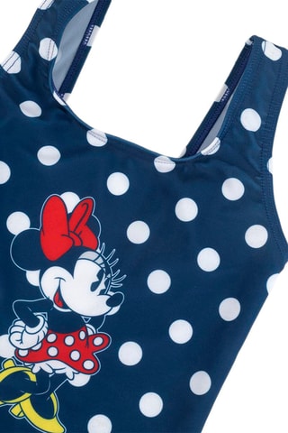 Fato de banho Minnie Disney Azul-marinho e branco