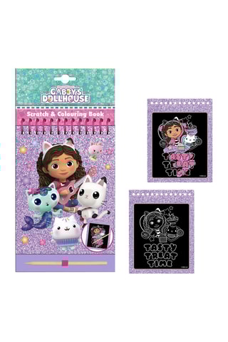 Livro para raspar Gabby e a Casa Mágica - Violeta