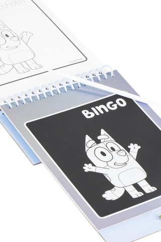Livro para raspar Bluey e Bingo Bluey - Azul - 14 x 20 x 1 cm