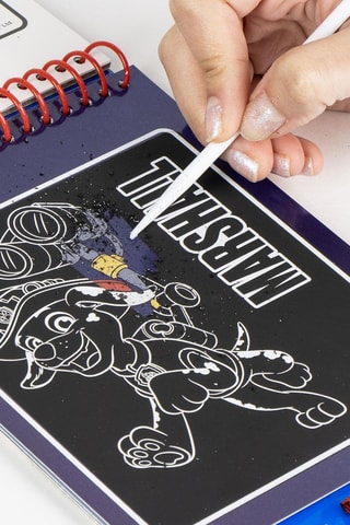 Livro para raspara Patrulha Pata - Azul - 14 x 20 x 1 cm