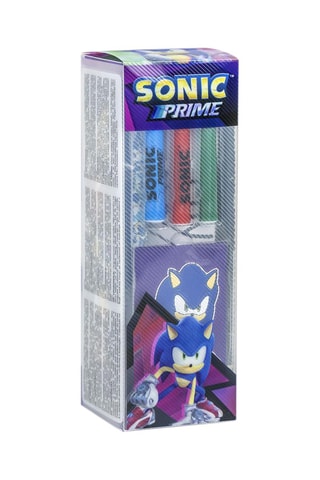 Kit para colorir Sonic - 25 peças - Azul