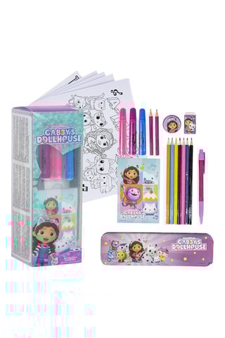 Kit de colorir Gabby e a Casa de Bonecas - 25 peças - Rosa