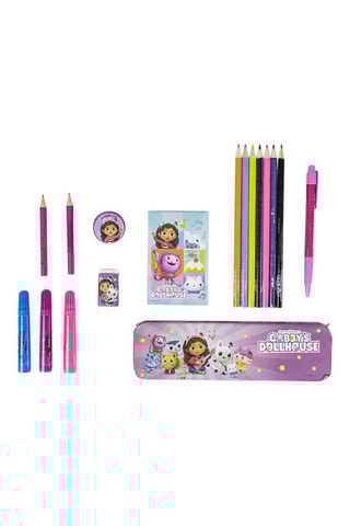 Kit de colorir Gabby e a Casa de Bonecas - 25 peças - Rosa