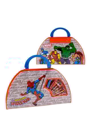 Kit de colorir Os Vingadores Marvel 50 peças - Vermelho