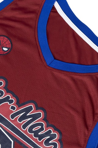 Camisola de alças unissexo Homem-Aranha Os Vingadores Marvel - Vermelho